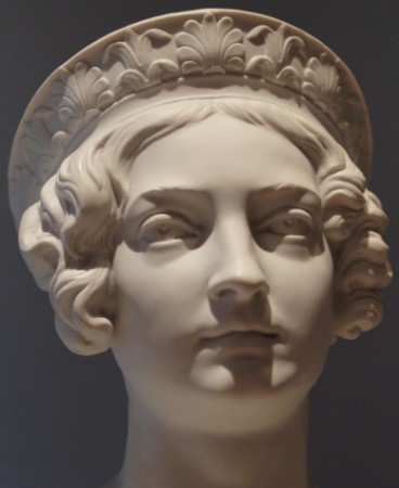 Büste der Königin Elisabeth von Preussen, 1847, Foto: Florentius Minkels Büste der Königin Elisabeth von Preussen, 1847, Foto: Florentius Minkels